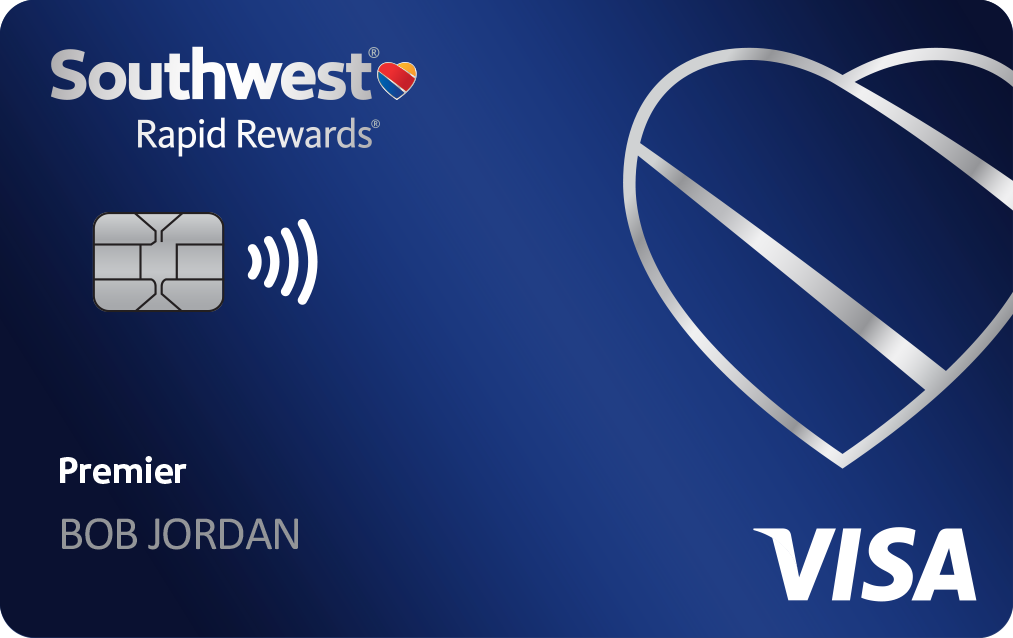Southwest Rapid Rewards Visa card.